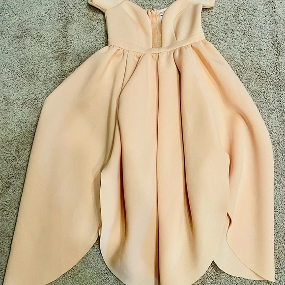 Elegant Peach ASOS Evening Dress, Size 8 - Picture 4 of 4